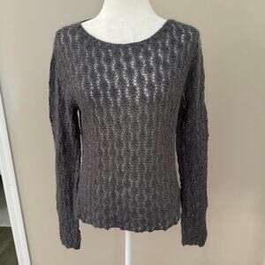 I.N.C. Crewneck Wool Gray Sweater WPL 8046 - Size Medium